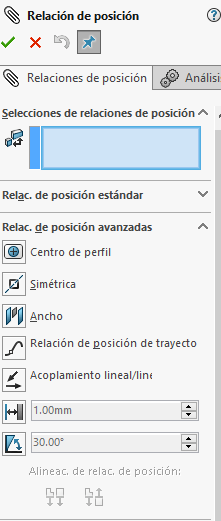 Relaciones de posición Avanzadas Solidworks Relaciones de posición Avanzadas Solidworks